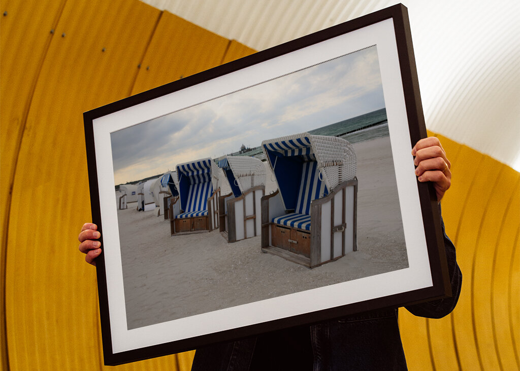  Beach chairs Zingst Baltic Se