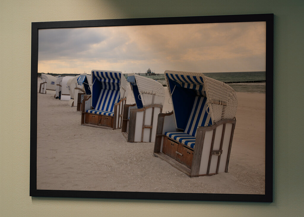  Beach chairs Zingst Baltic Se