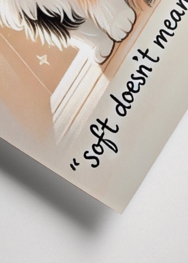 Soft doesn't mean weak