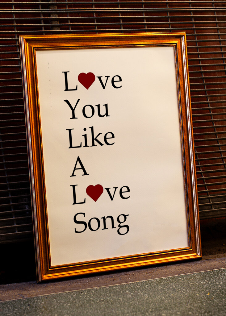 Ich liebe dich wie ein Liebeslied