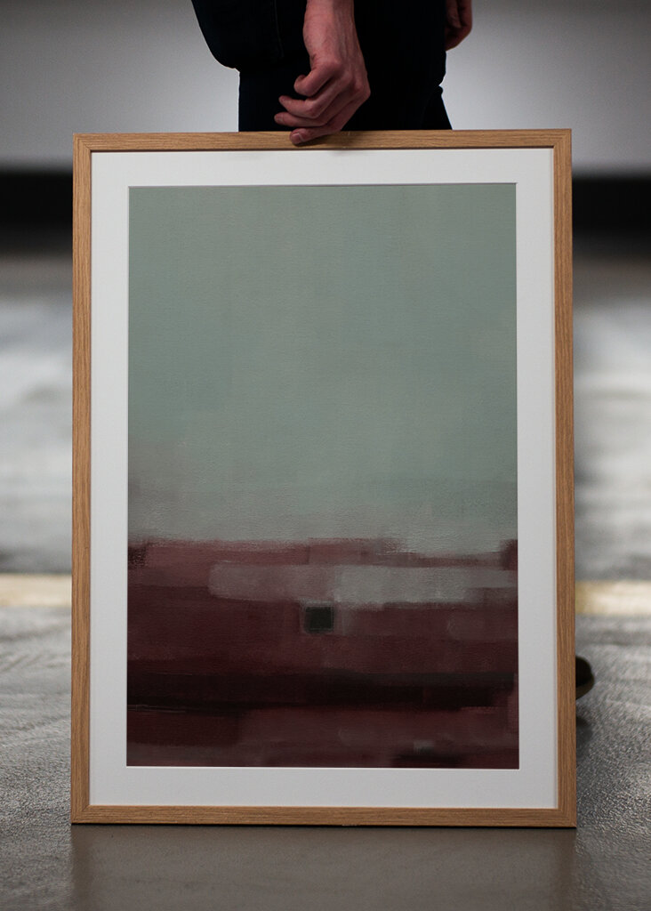 Mint & Rose Abstract Blocks