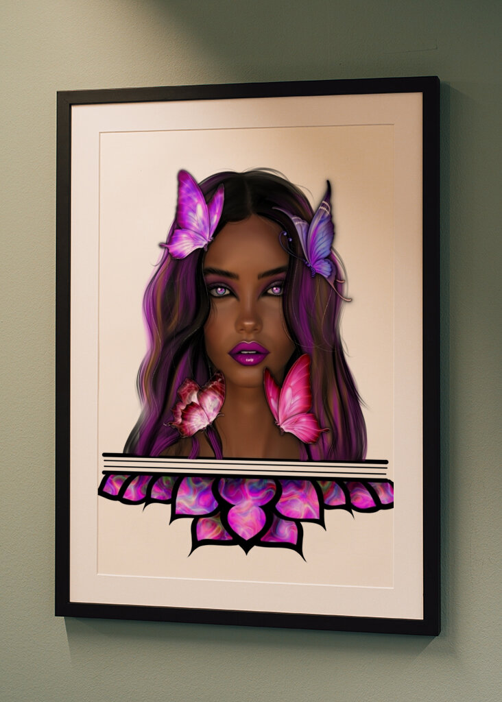 borboletas e colorido