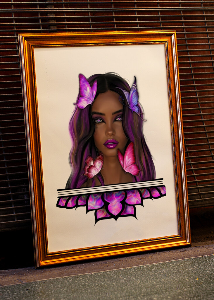 borboletas e colorido