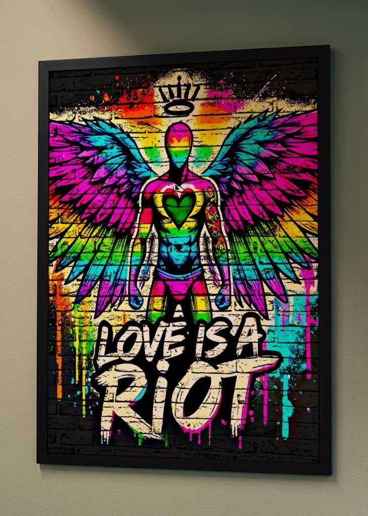 L'amore è una rivolta Ali arcobaleno 