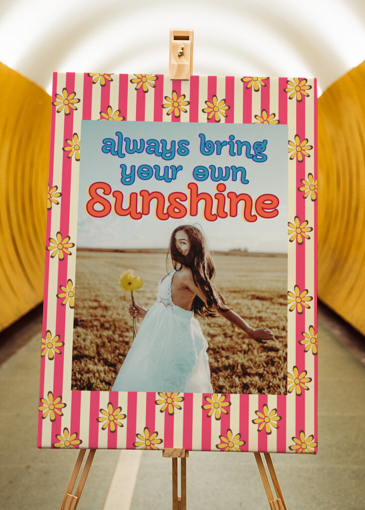 Bringen Sie immer Ihre eigene Sonne mit