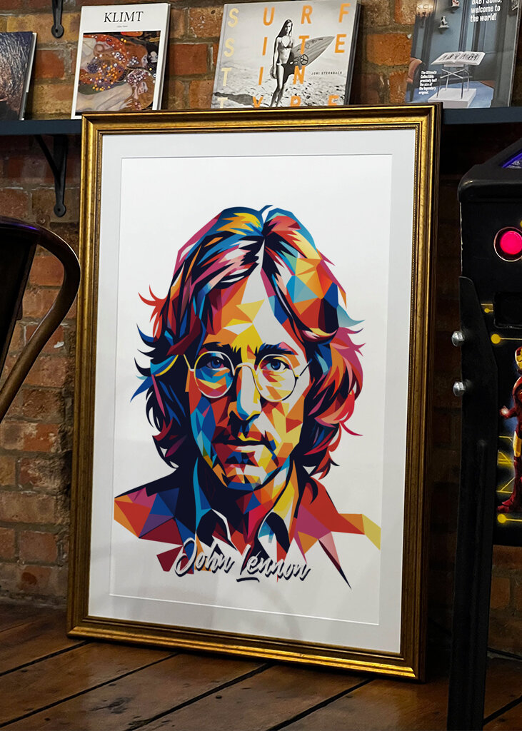 John Lennon Portrait Pop Art