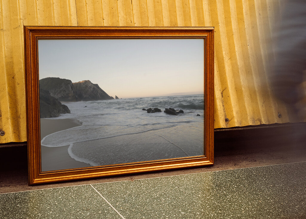 Morning sun at the beach