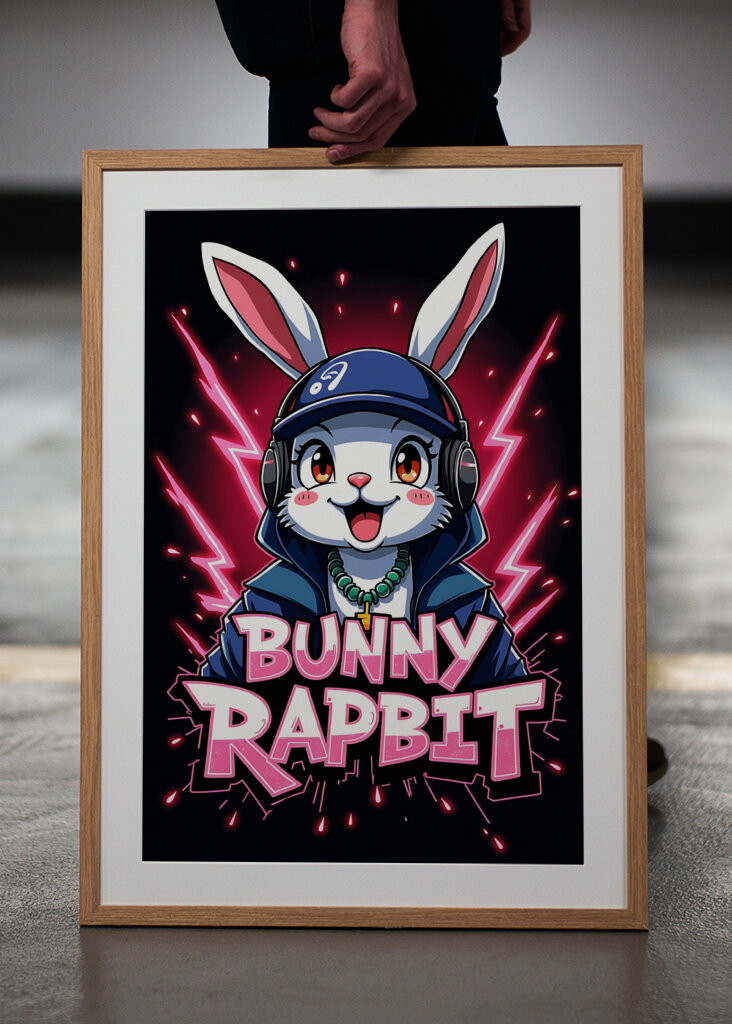 Bunny Rapbit Energy Lightning