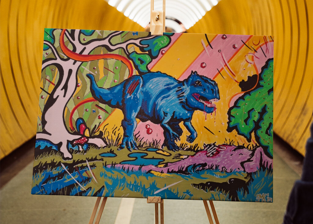 Der blaue Fleischfresser