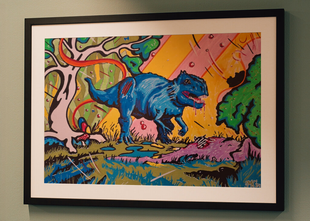 Der blaue Fleischfresser