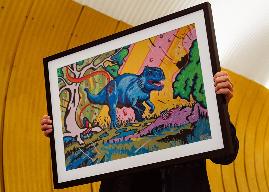 Der blaue Fleischfresser