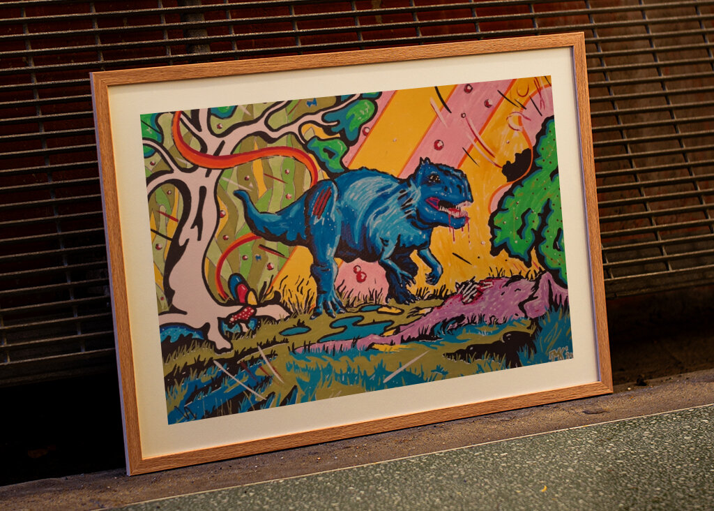 Der blaue Fleischfresser