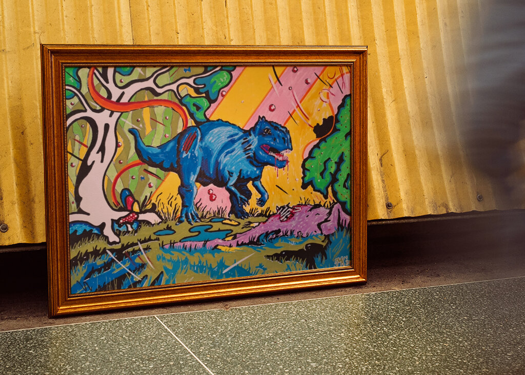 Der blaue Fleischfresser