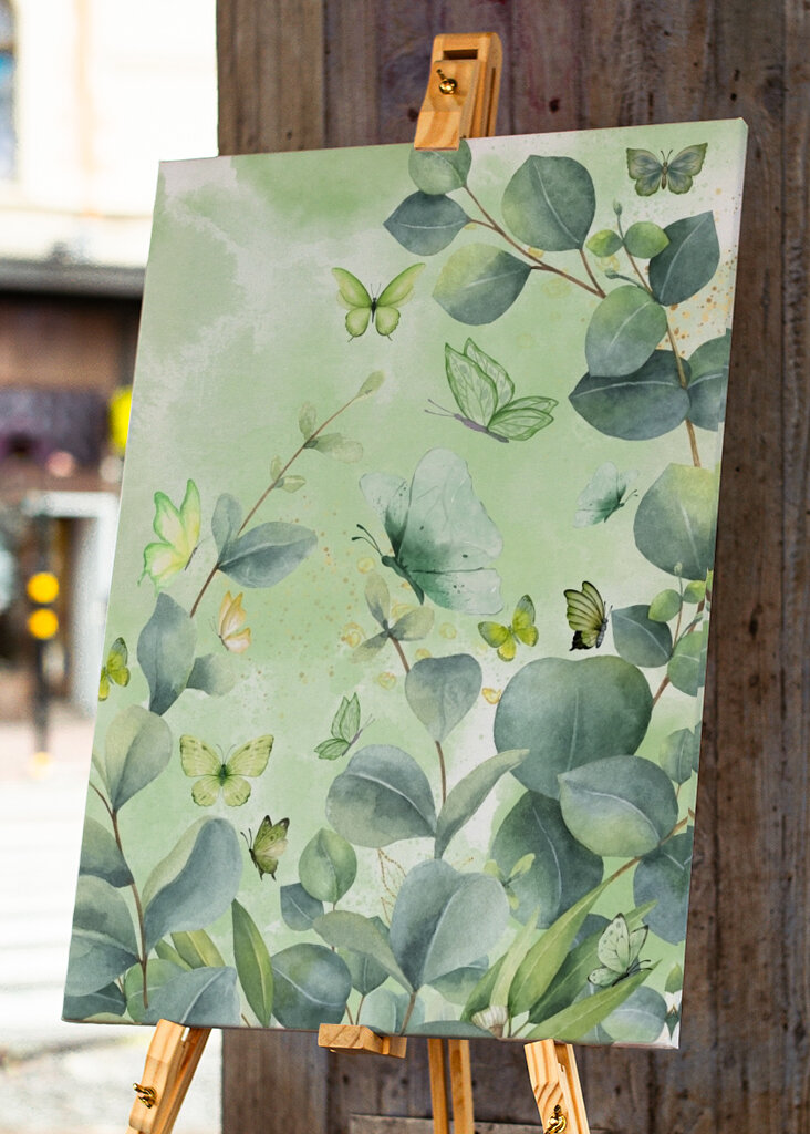 Butterflies in the green