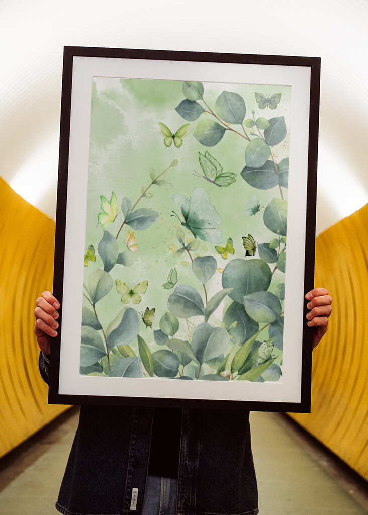 Butterflies in the green