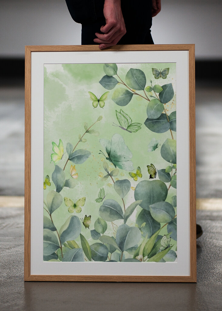 Butterflies in the green