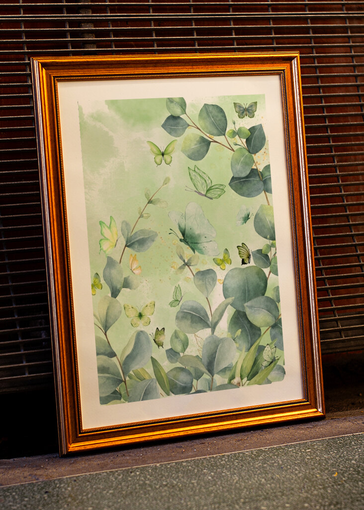 Butterflies in the green