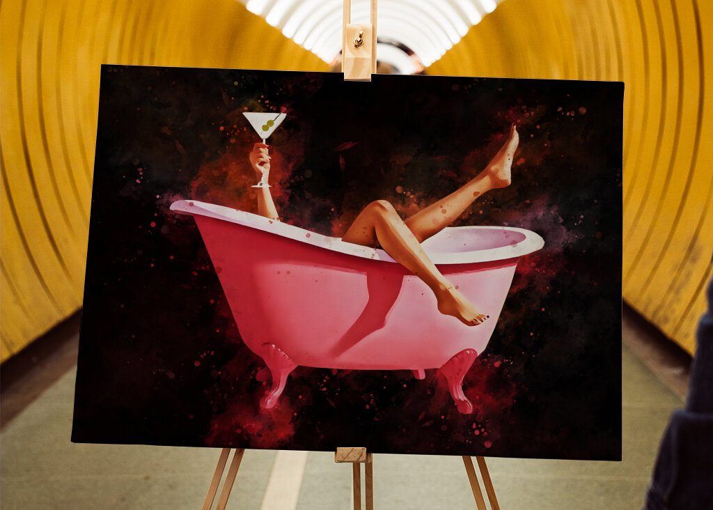 Niedliches Badezimmer