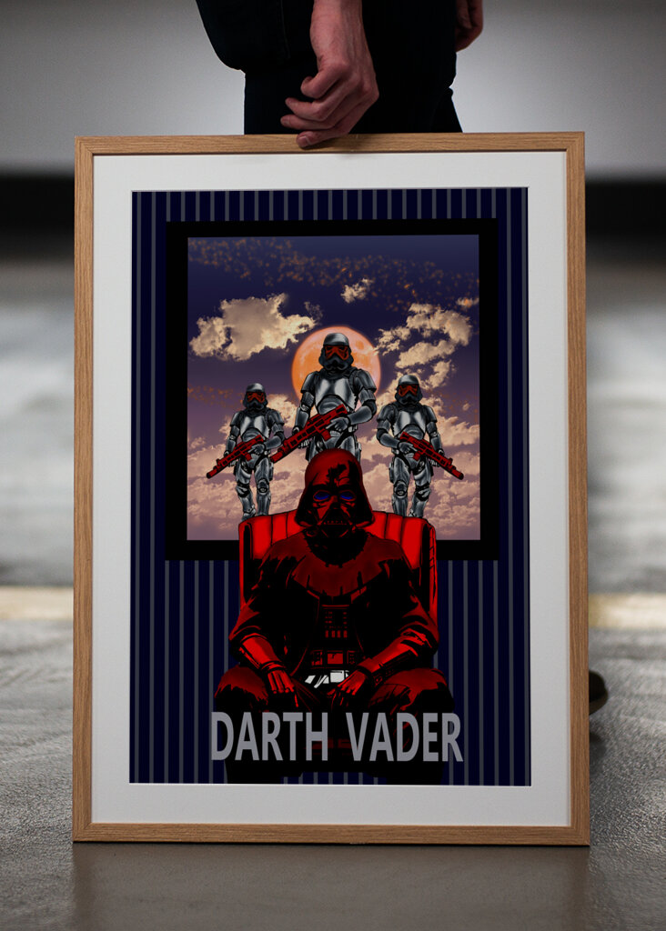 Darth Vader med kollega