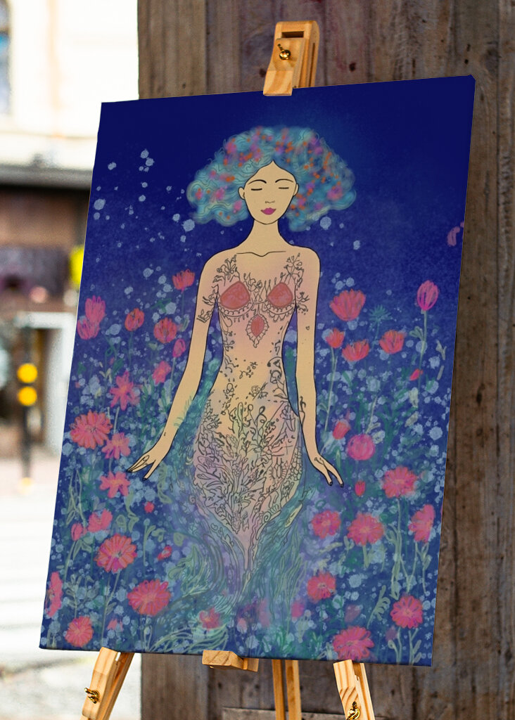 Mitternachts-Meeresnymphe