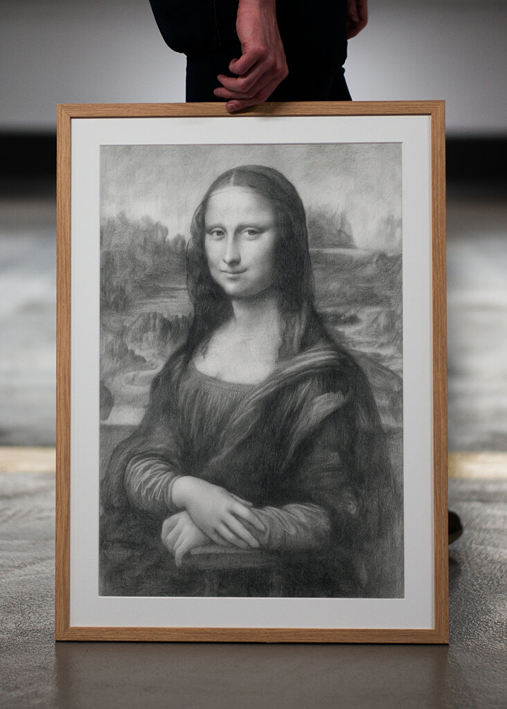 Mona Lisa Dessin au crayon