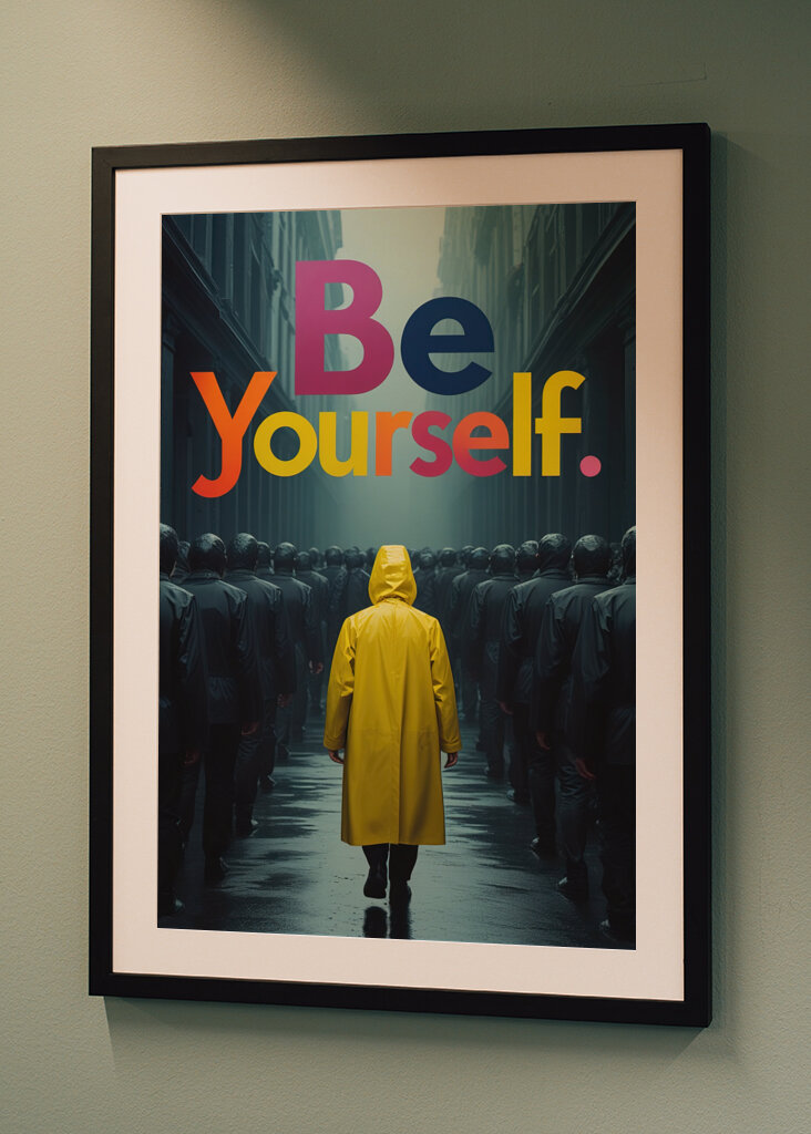 Seien Sie Sie selbst