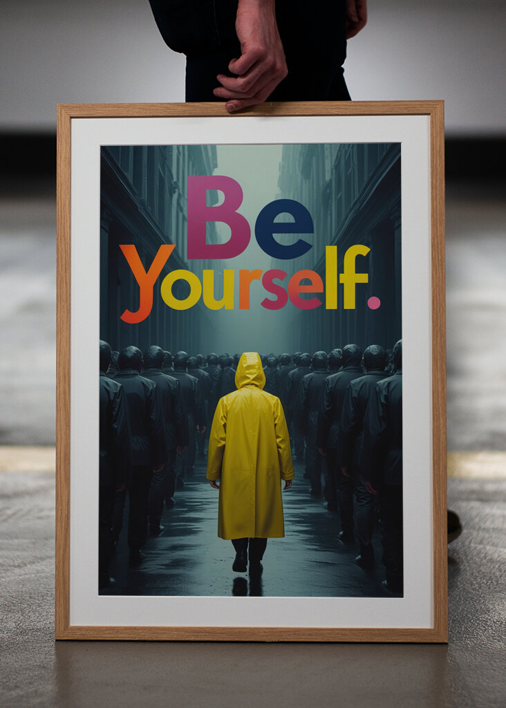 Seien Sie Sie selbst