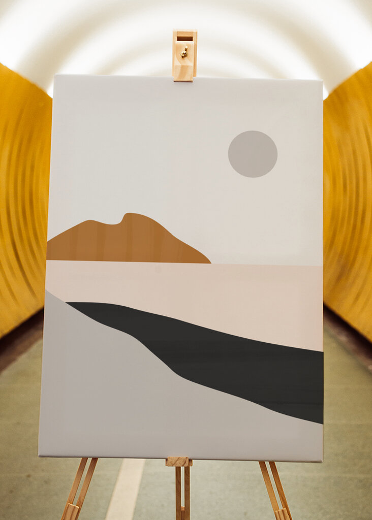 Minimal Art Landscape