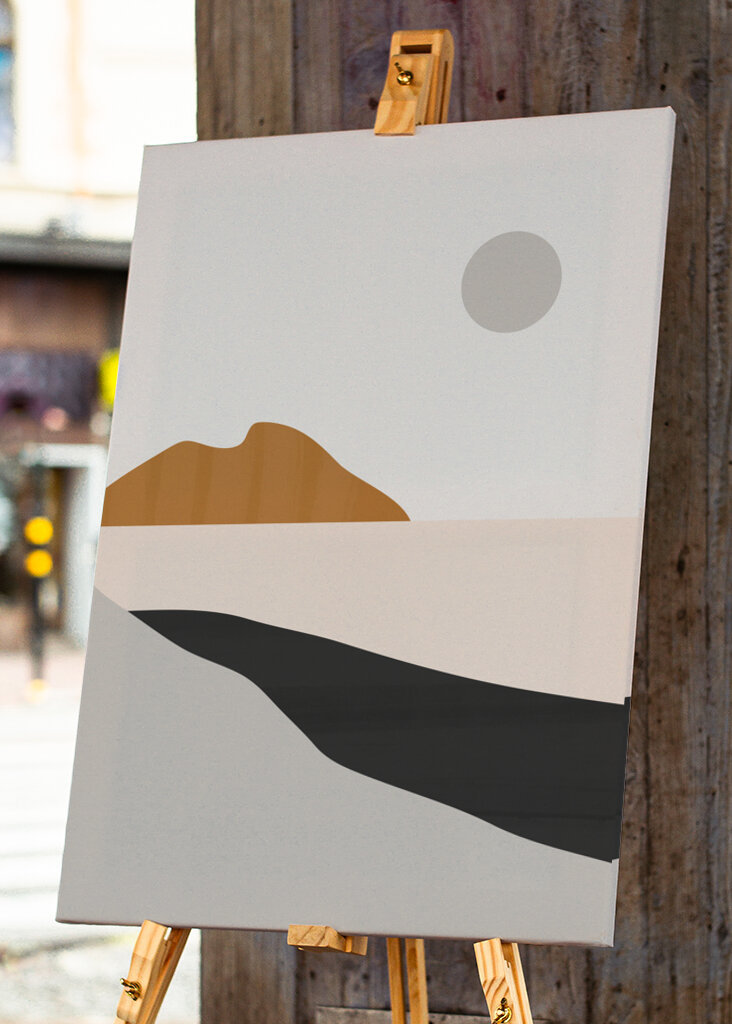 Minimal Art Landscape