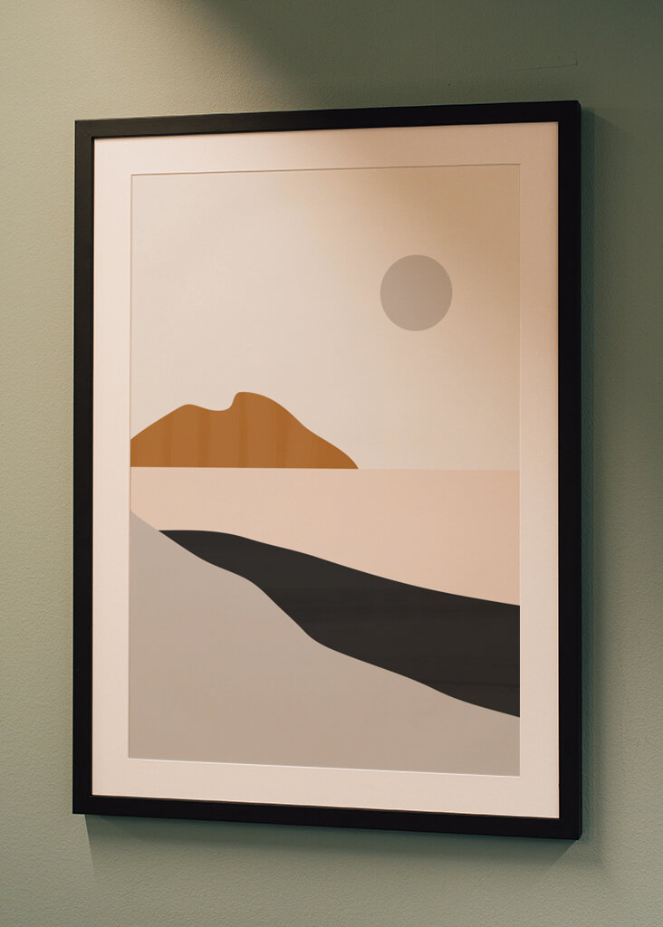 Minimal Art Landscape