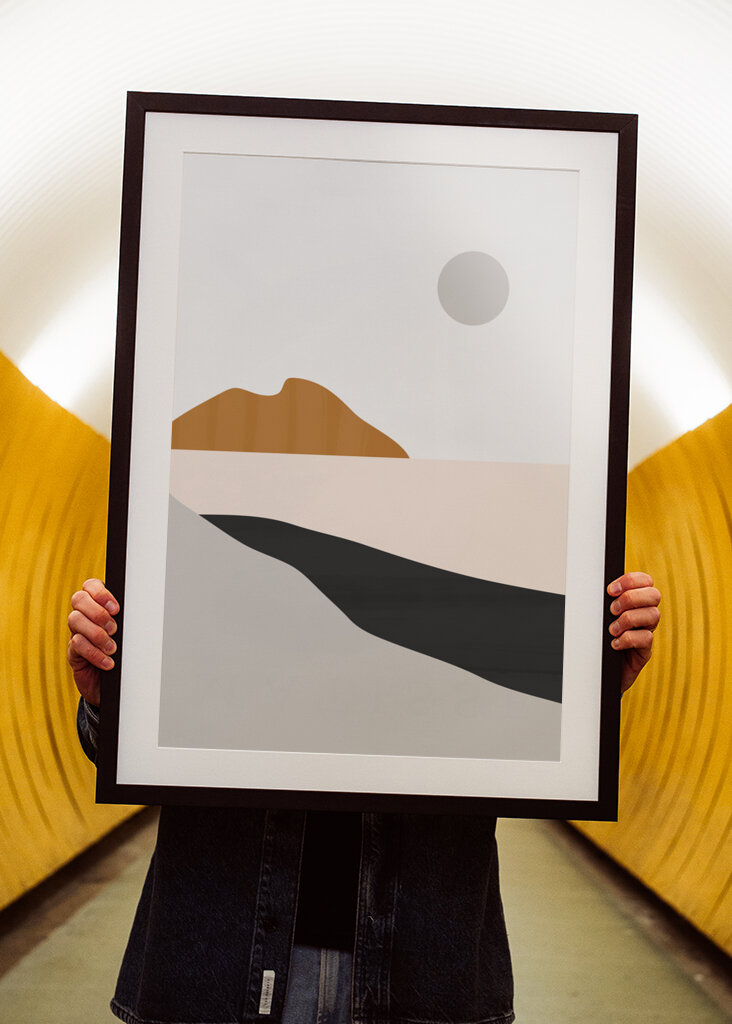 Minimal Art Landscape