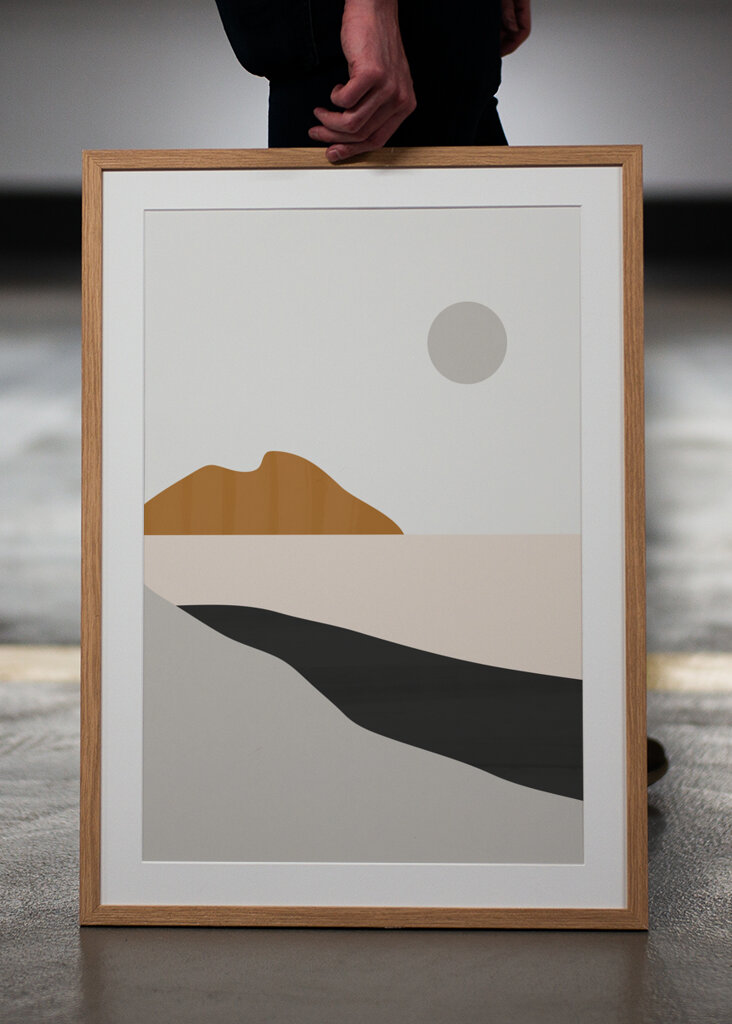 Minimal Art Landscape
