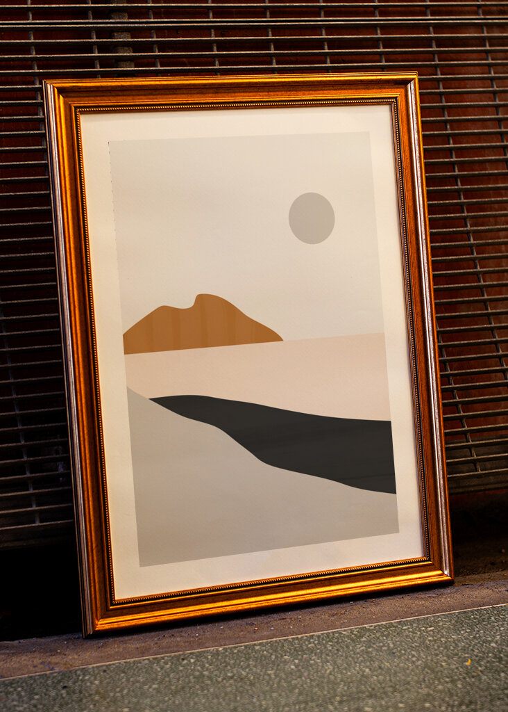 Minimal Art Landscape