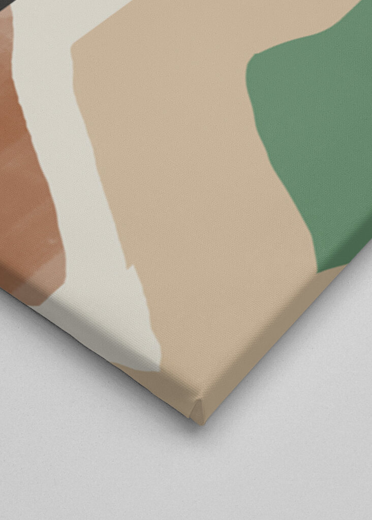 Abstract Art Tropical Leaves