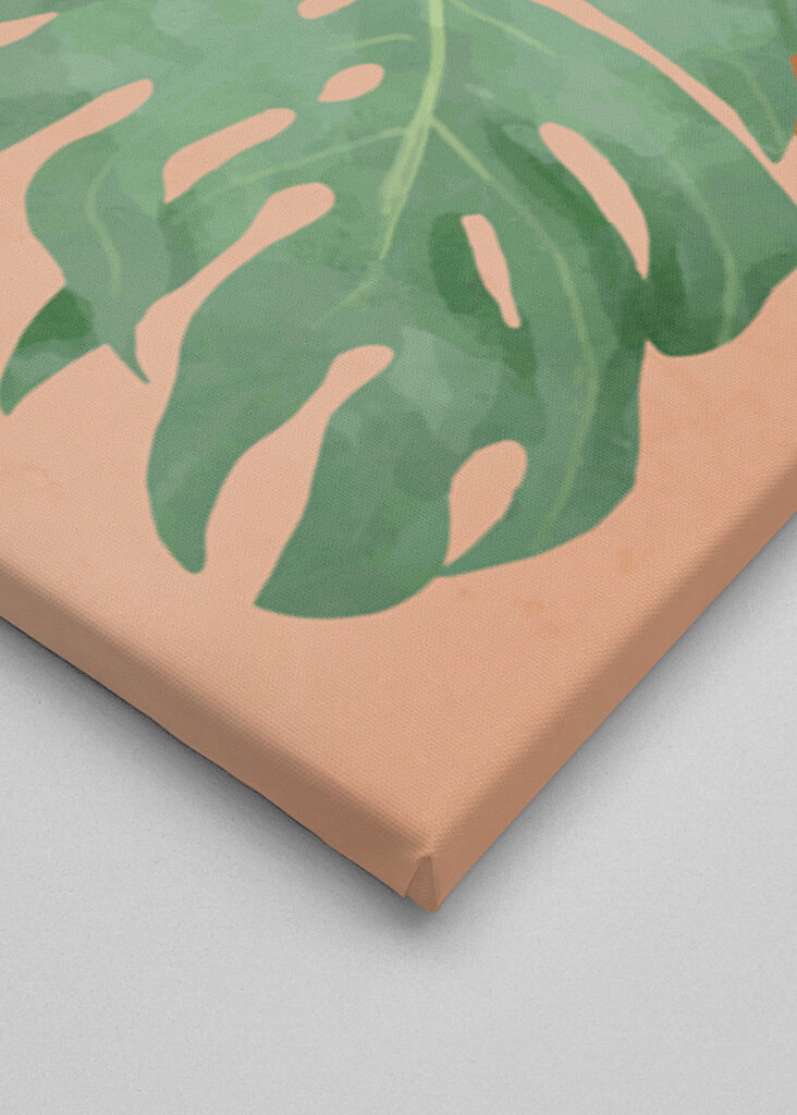 Tropical Leaves  Abstract Art