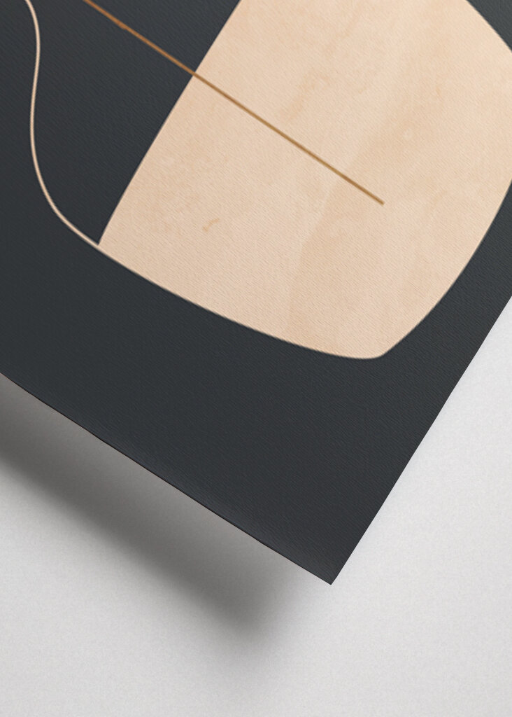 Minimal Abstract Art Vase Flower