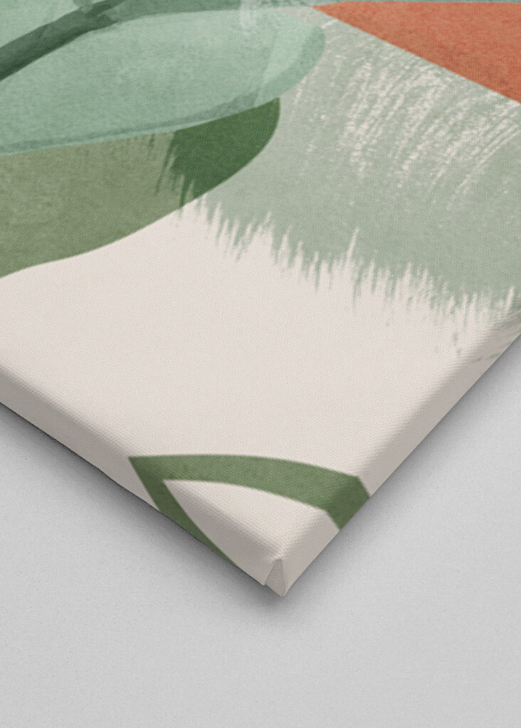 Moderní abstraktní umělecká rostlina