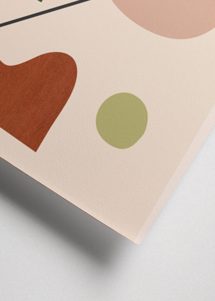 Modern Abstract Minimal Shapes