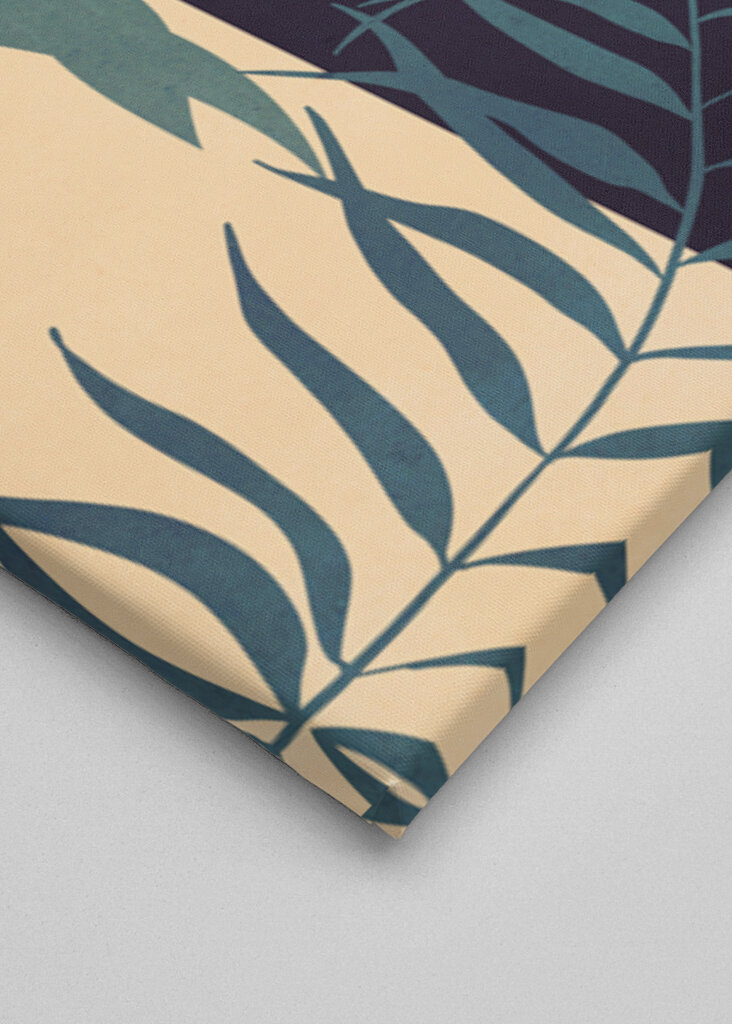 Abstract Art Tropical Leaves