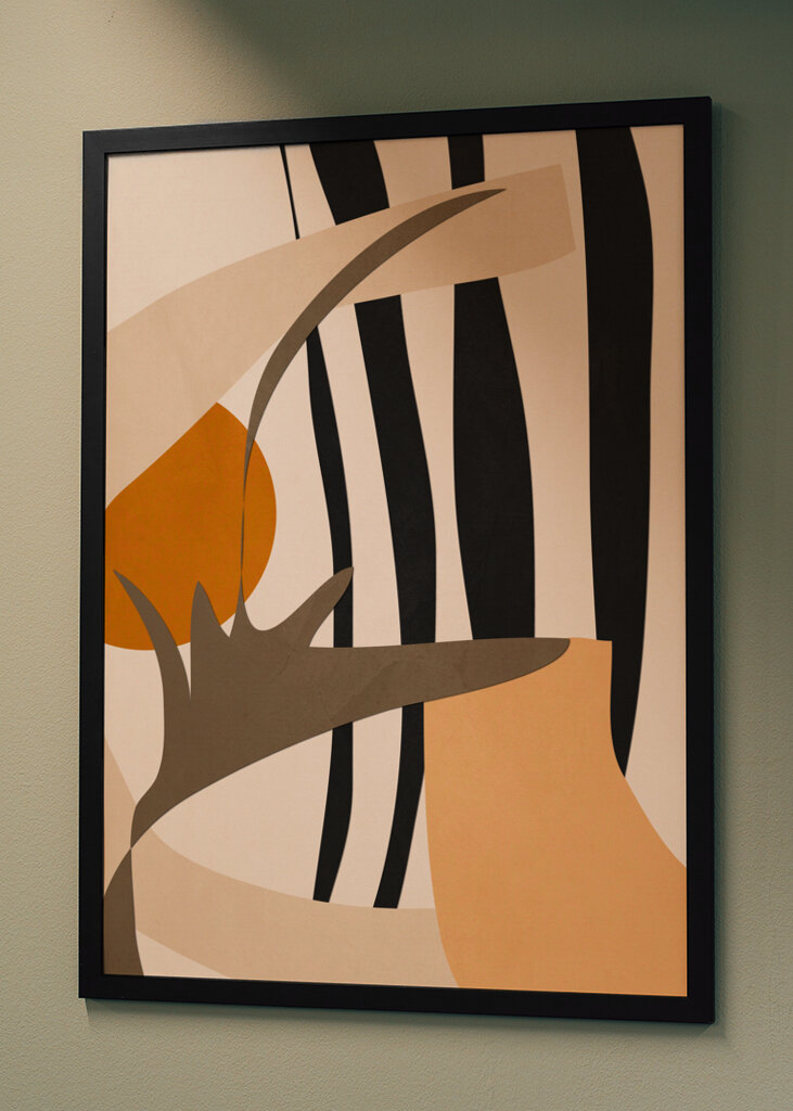 Abstract Composition Featuring