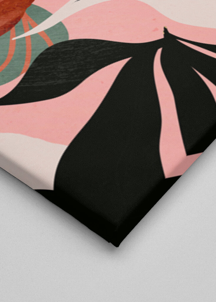 Abstract Art Tropical Leaves