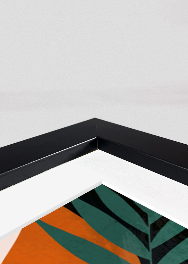 Abstract Art Tropical Leaves