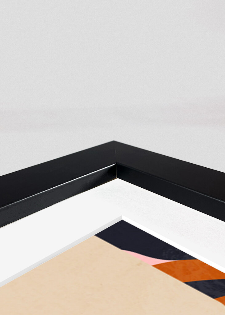 Abstrakt kunst tropiske blade