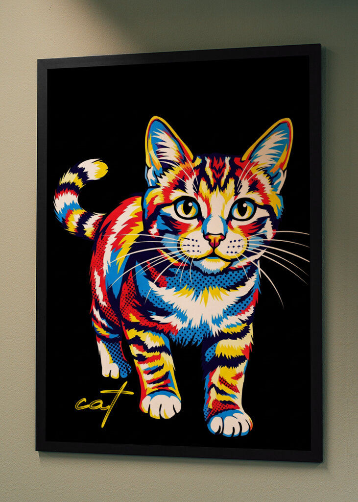 Pop Art del gatto 