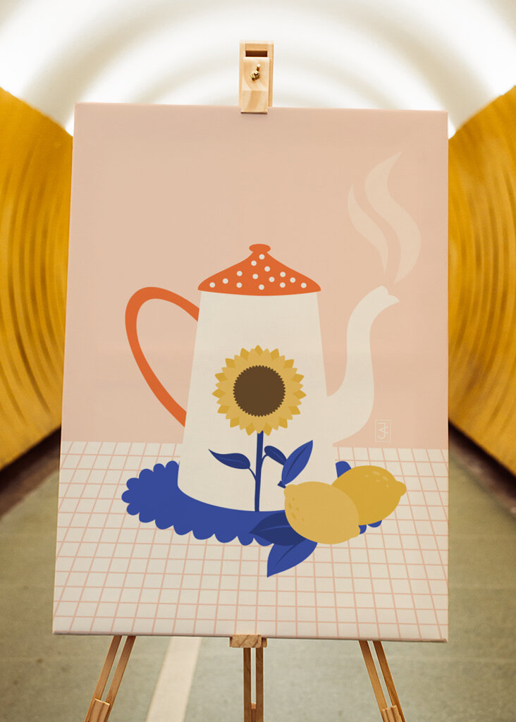 Sunflower Teapot