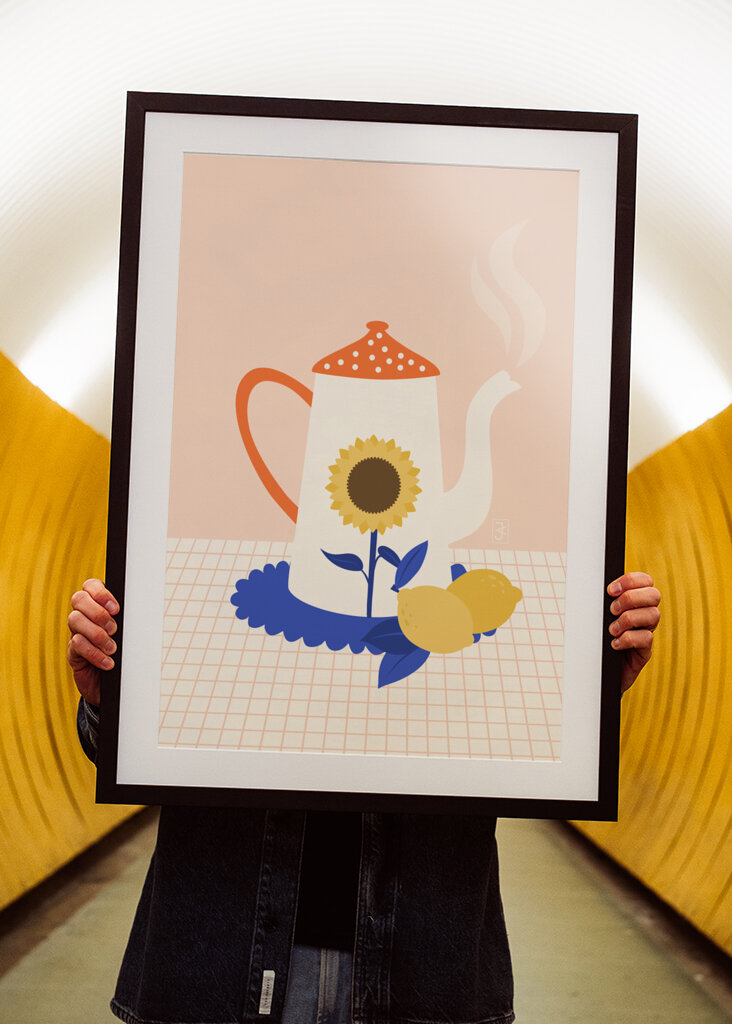 Sunflower Teapot