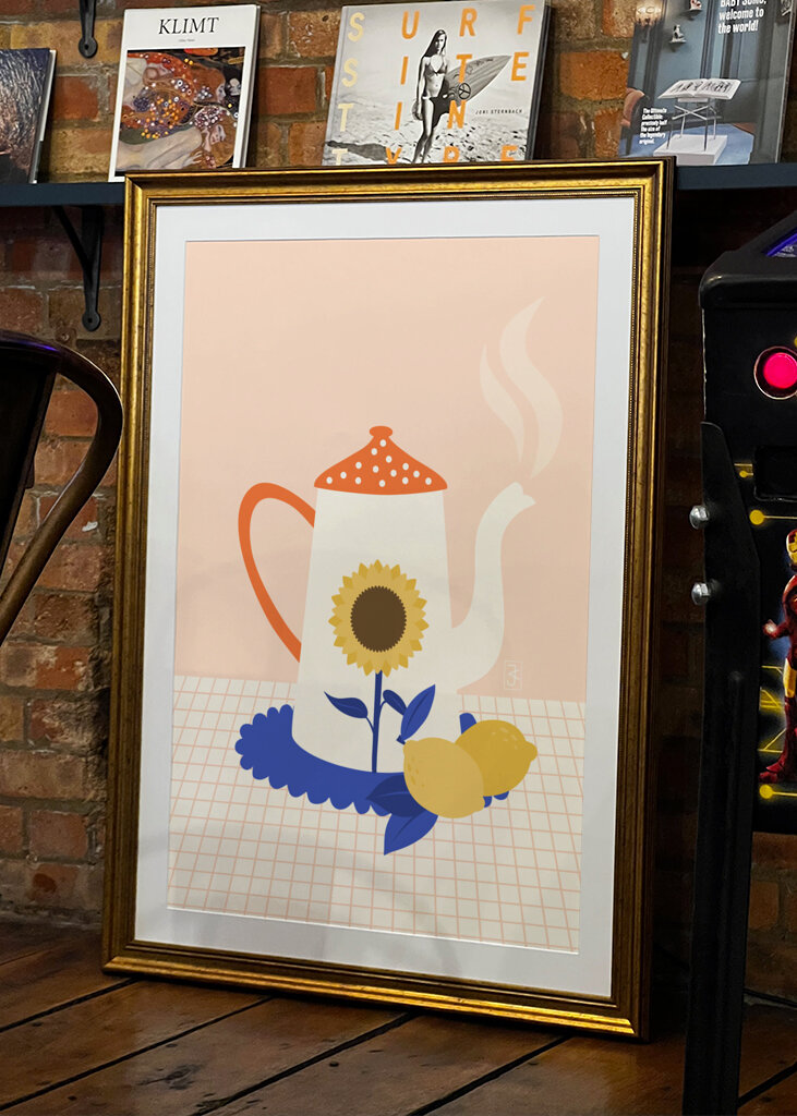 Sunflower Teapot