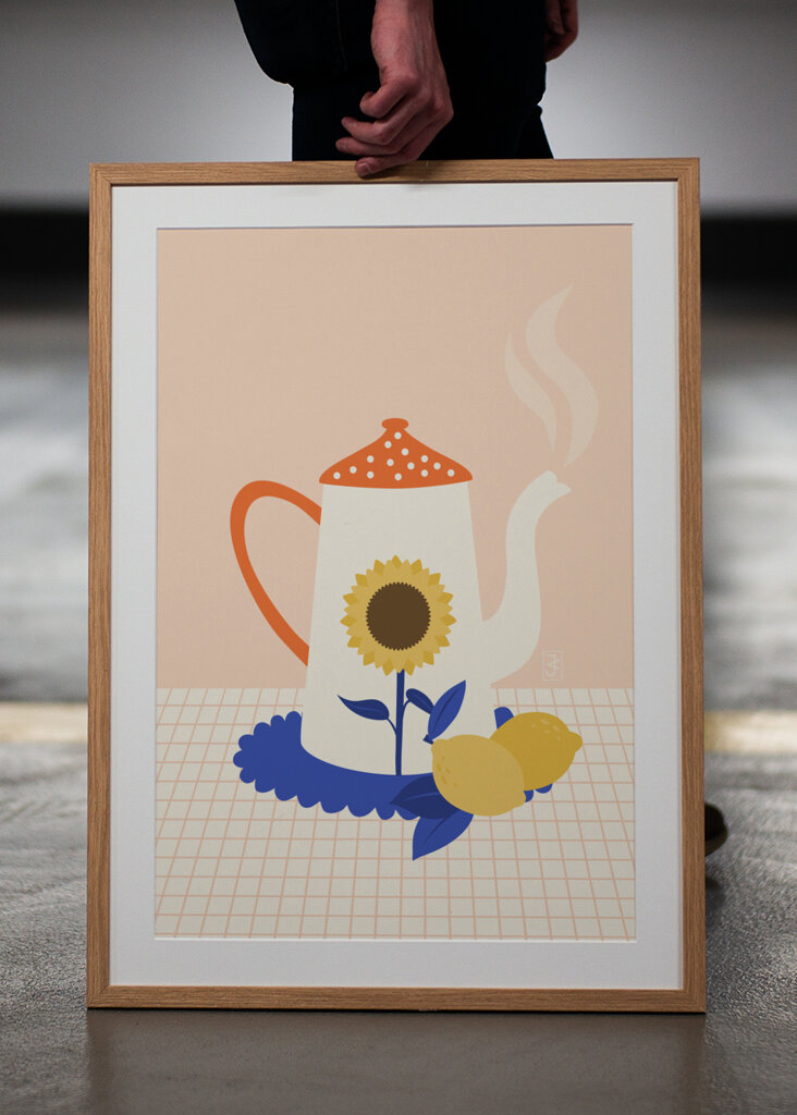 Sunflower Teapot