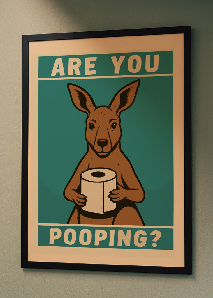 Neugierige Katze mit Toilettenpapier