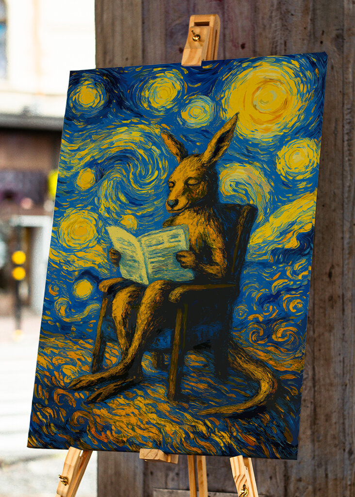 El canguro de ojos estrellados